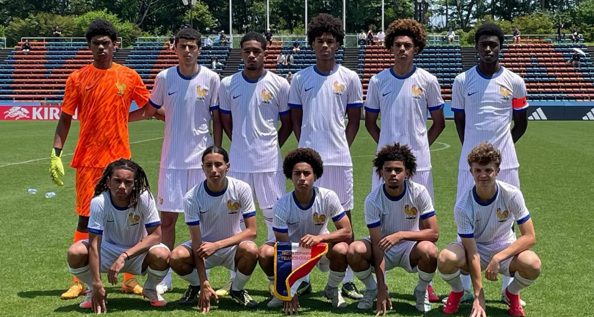 Nathan Kasia l'emporte avec l'Équipe de France U16