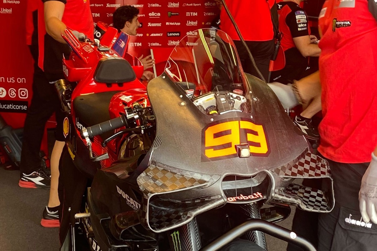 Márquez et Bagnaia très prudents sur le nouveau carénage Ducati