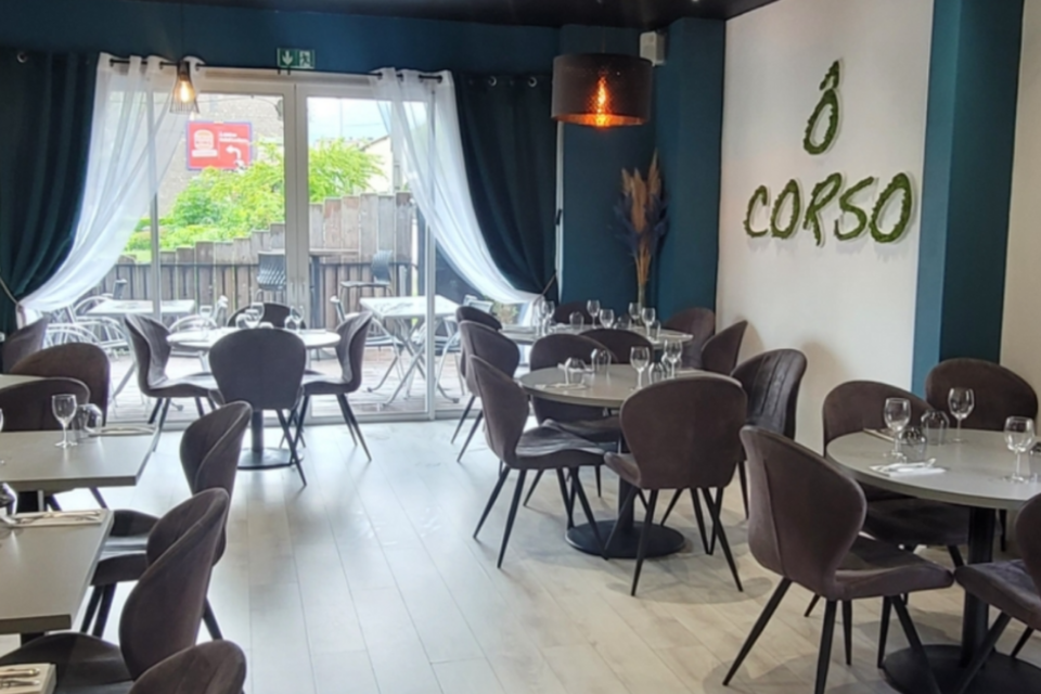 Le restaurant Ô Corso a fait peau neuve avant sa réouverture le 22 mai.