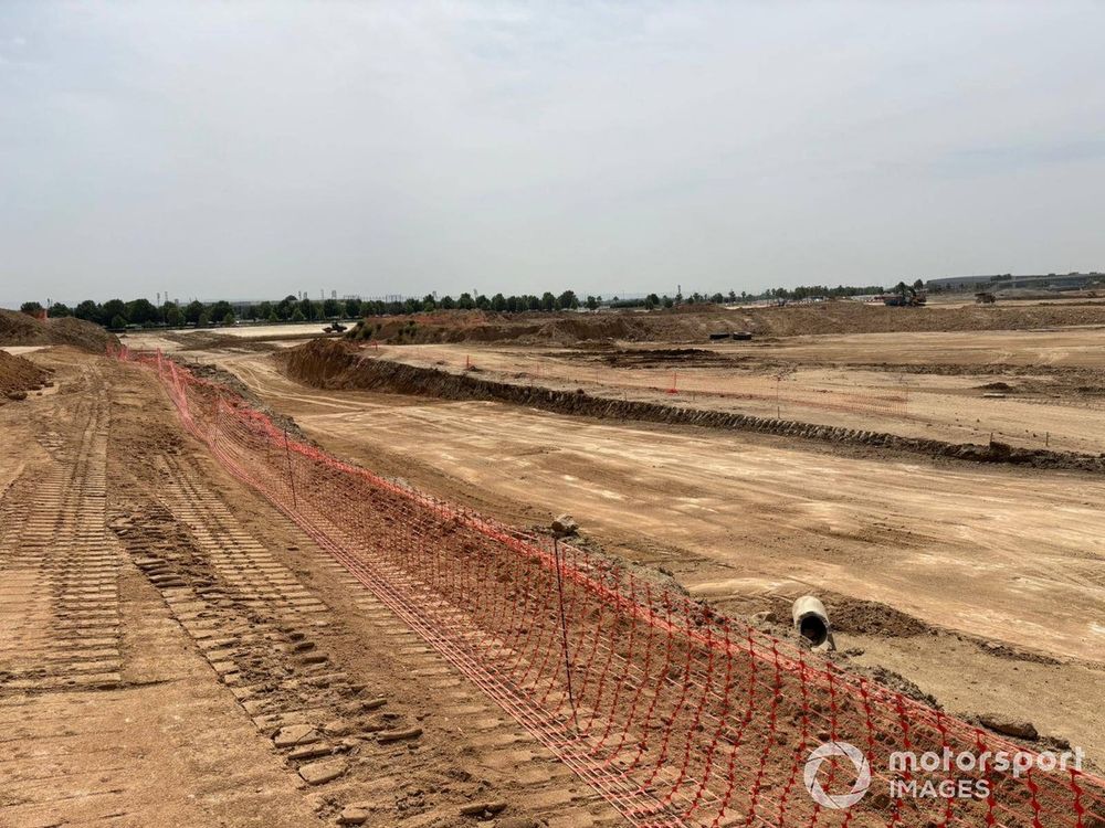 Le chantier de construction du Madring.