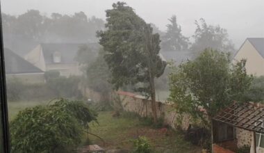 la vigilance jaune déclenchée par Météo France