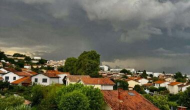 le rapide mais impressionnant orage en Haute-Garonne