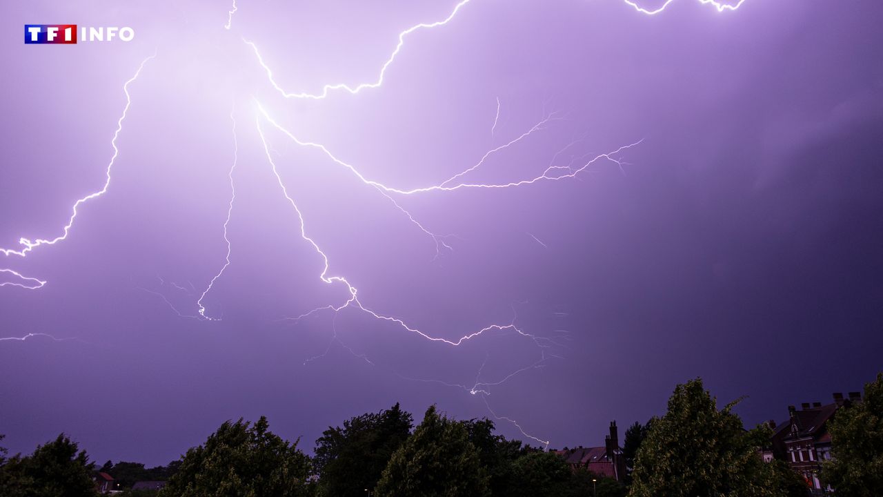 EN DIRECT - Orages : 56 départements en orange, attention pendant la nuit