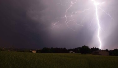 En pleine canicule, orages violents confirmés dans le Rhône dimanche : voici les secteurs concernés