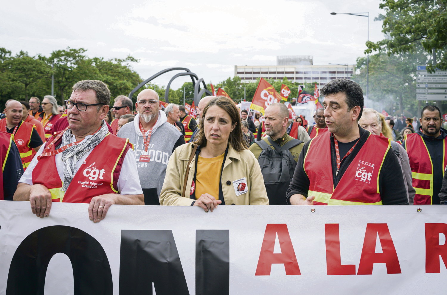 À Strasbourg, les métallurgistes CGT refusent la retraite à 64 ans et la désindustrialisation