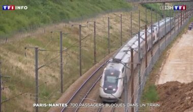 Paris-Nantes : 700 passagers bloqués dans un train