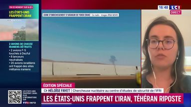 Pas de risque radiologique après les frappes américaines