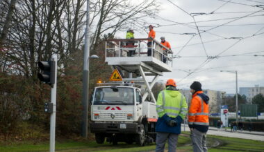 Strasbourg. Un camion arrache la ligne aérienne du tram, la circulation interrompue entre Rotonde et Parc des sports/Poteries