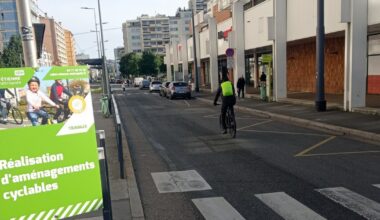 Saint-Étienne. Une piste cyclable de plus d’un kilomètre va être aménagée rue Bergson