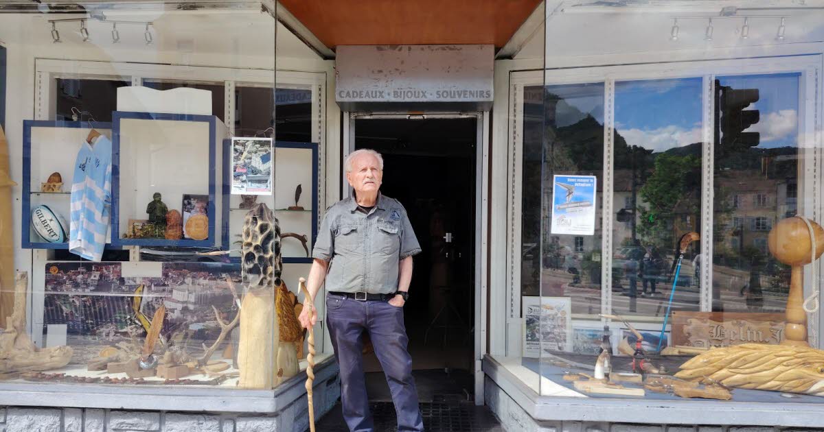 Joël Belin, « premier homme volant » de Saint-Claude et sculpteur libre