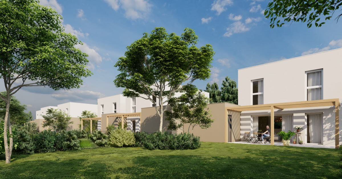 Saint-Étienne. À Montreynaud, des villas contemporaines à la place des anciens tennis
