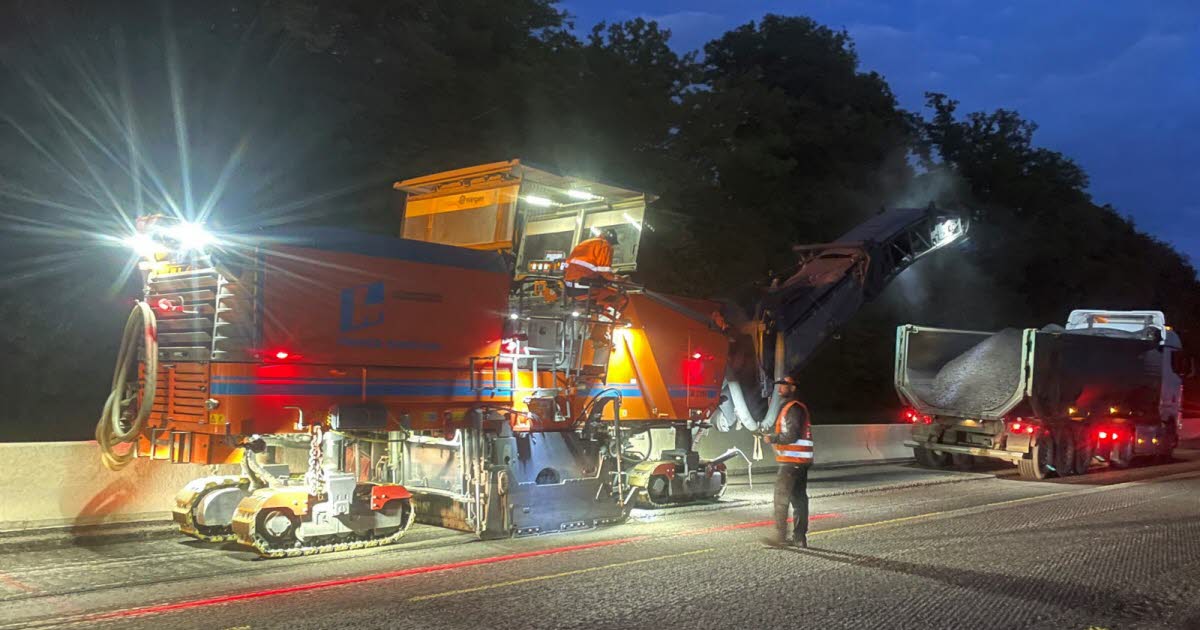 la circulation perturbée de nuit sur l’A33 jusqu’au 11 juillet