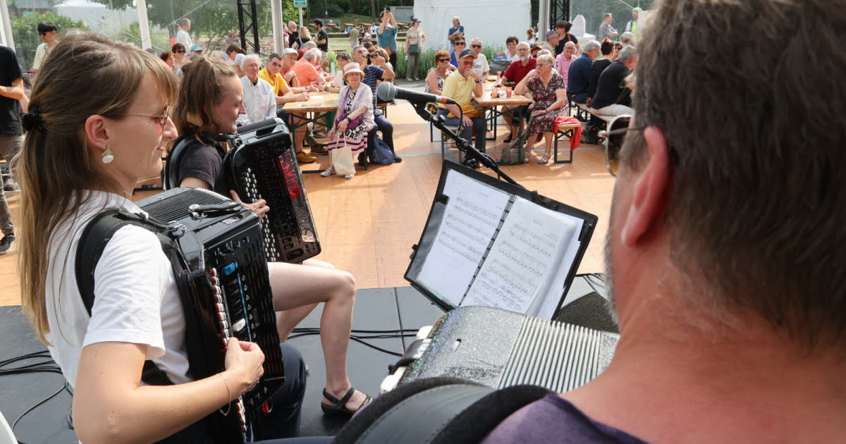 Illkirch-Graffenstaden. Au Printemps des bretelles, l’accordéon « un instrument qui fédère »