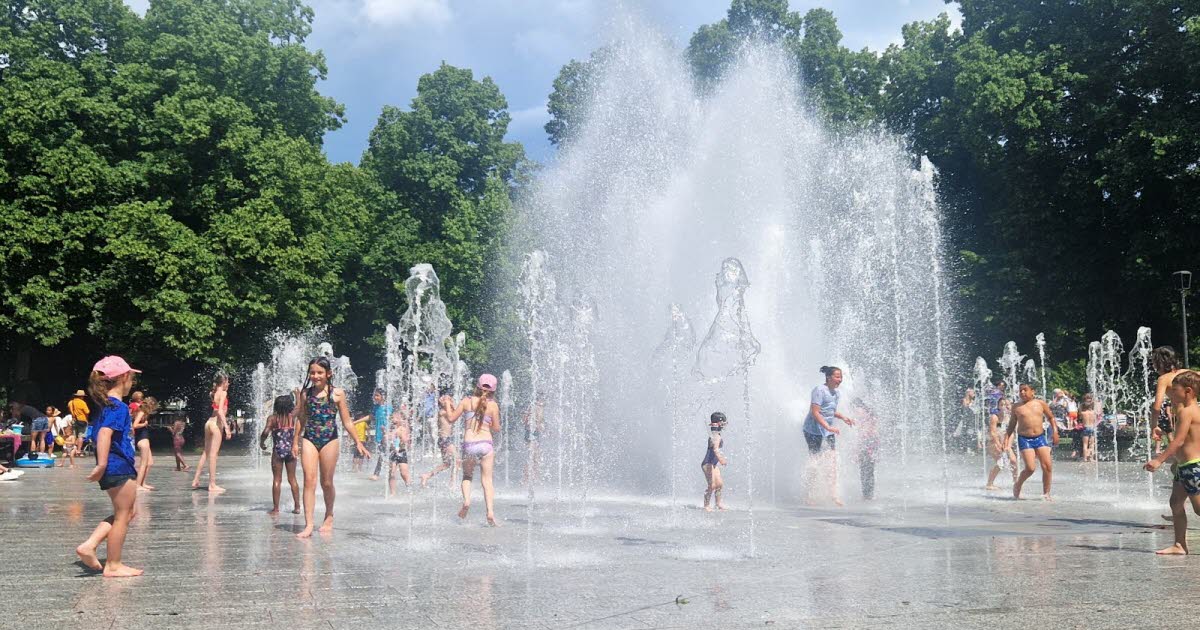 les jets d’eau de la pépinière remis en service