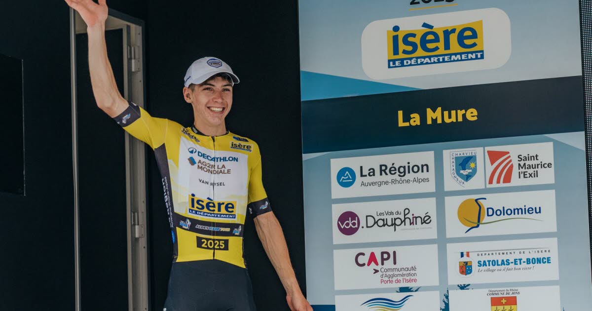 Cyclisme - Alpes Isère Tour. Les succès s'accumulent et les ambitions grandissent : Aubin Sparfel, graine de champion - Le Dauphiné Libéré