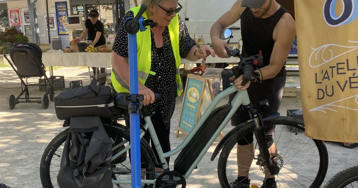 Essey-lès-Nancy. Dynamo pédale pour l’autonomie au marché de Mouzimpré