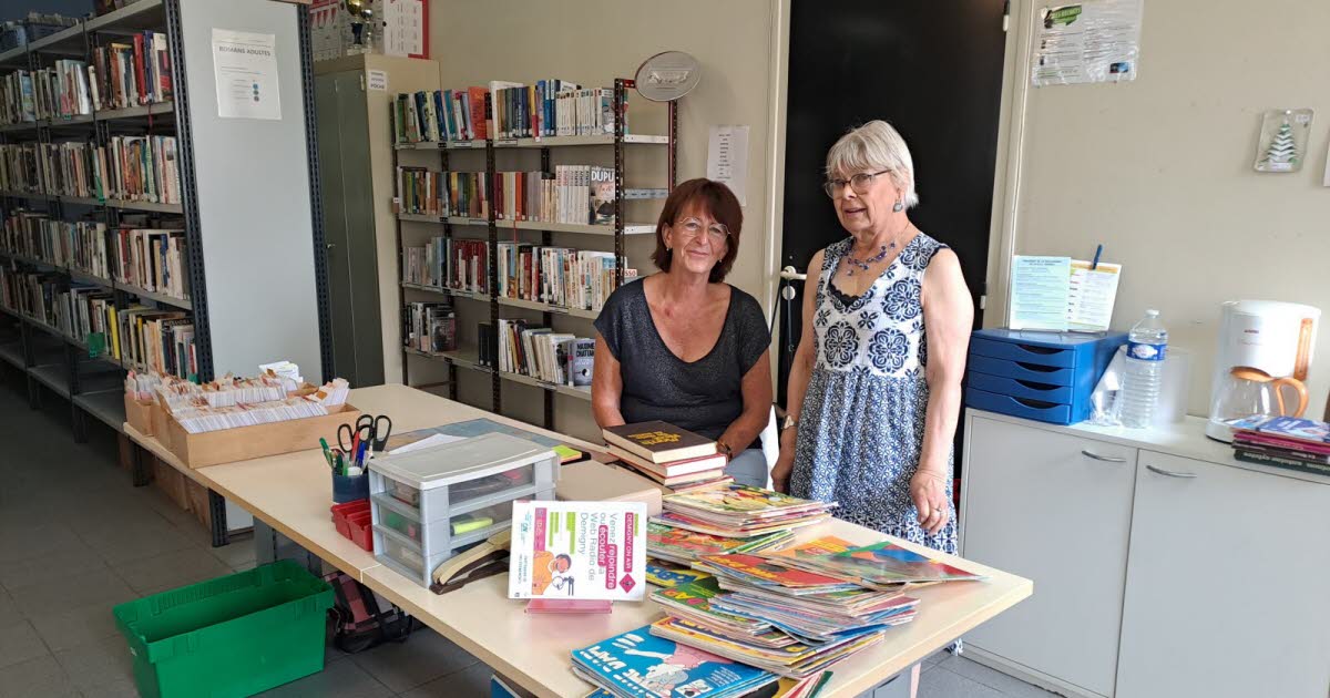 Demigny. Une seconde vente de livres à la bibliothèque associative