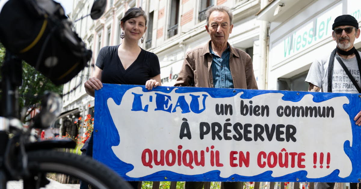 de Mulhouse à Strasbourg à vélo pour alerter l’opinion publique
