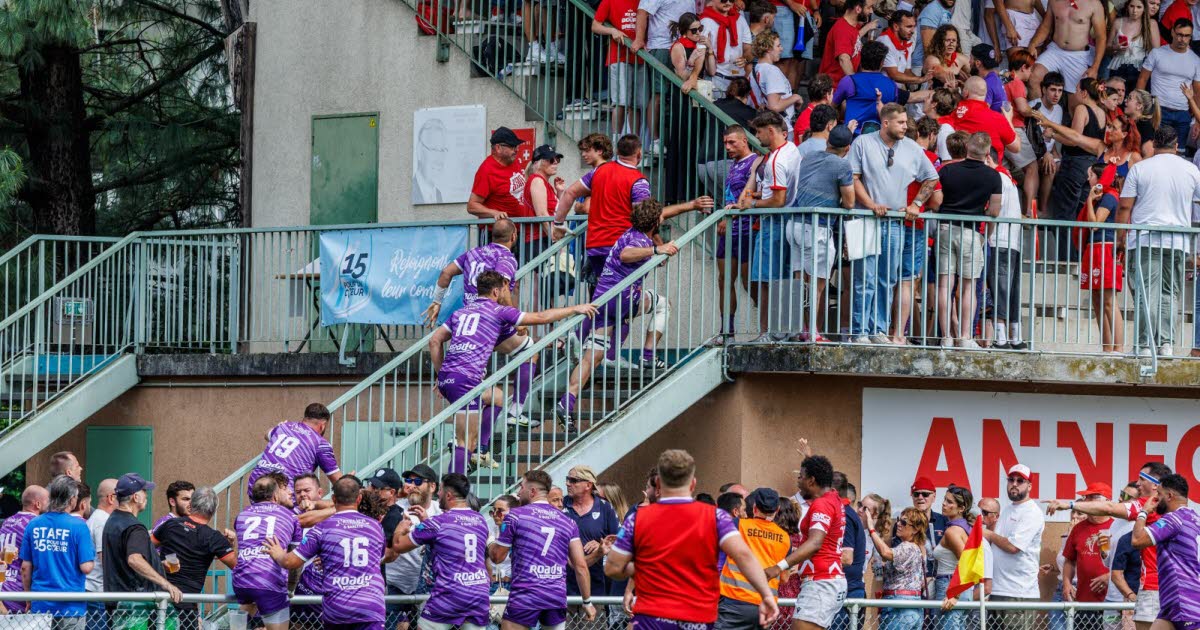 Rugby - Fédérale 2. Bagarre en tribune lors d'Annecy
