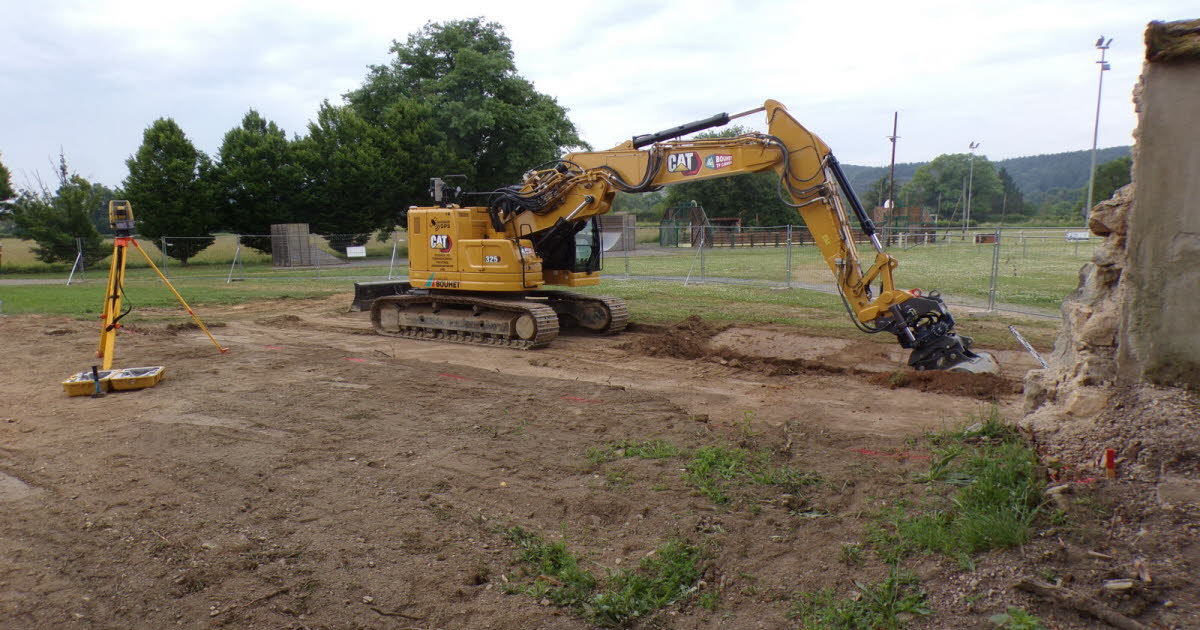 Toulon-sur-Arroux. Construction du nouveau bâtiment pour la micro-crèche Les P’tits loups