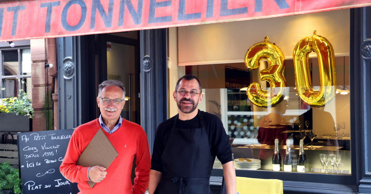 Strasbourg. Le restaurateur Vincent Jungmann fête 30 ans d’indépendance : l’exception Petit Tonnelier