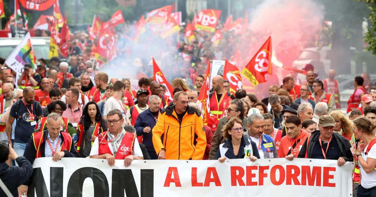 Strasbourg. Un millier de manifestants pour l'abrogation de la réforme des retraites