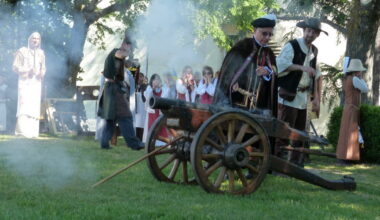 Roche-la-Molière. Un coup de canon pour lancer la 7e fête médiévale