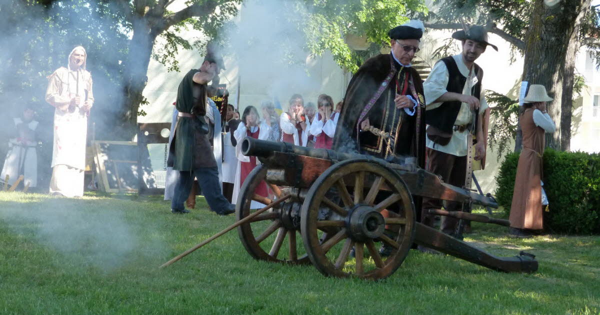 Roche-la-Molière. Un coup de canon pour lancer la 7e fête médiévale