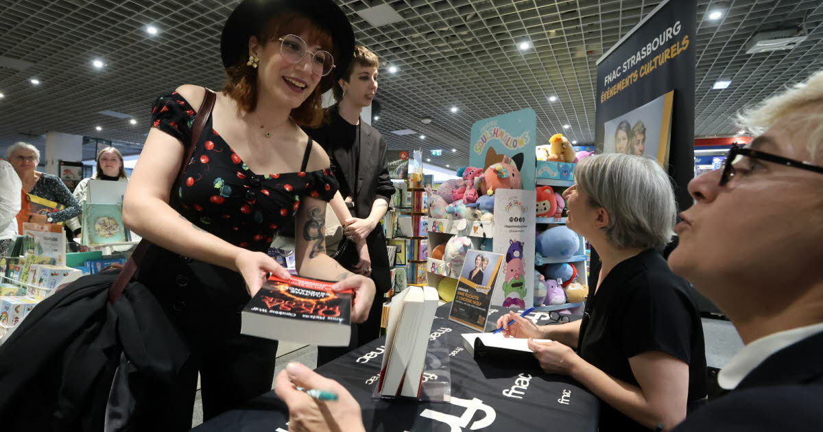 Strasbourg. Tea time avec Cendrine Wolf et Anne Plichota, les autrices de la saga littéraire "Oksa Pollock"
