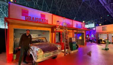 un voyage vers les sixties, avec de nombreux décors, sera le fil conducteur