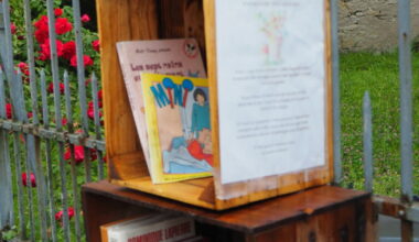 Avricourt. Une boîte à livres installée grande rue