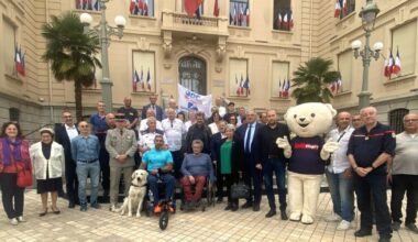 Villefranche-sur-Saône. De Lille à Collioure, ce pompier rejoint le Sud en fauteuil roulant