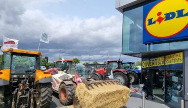 les agriculteurs mobilisés contre le litre de lait à moins de 1 €