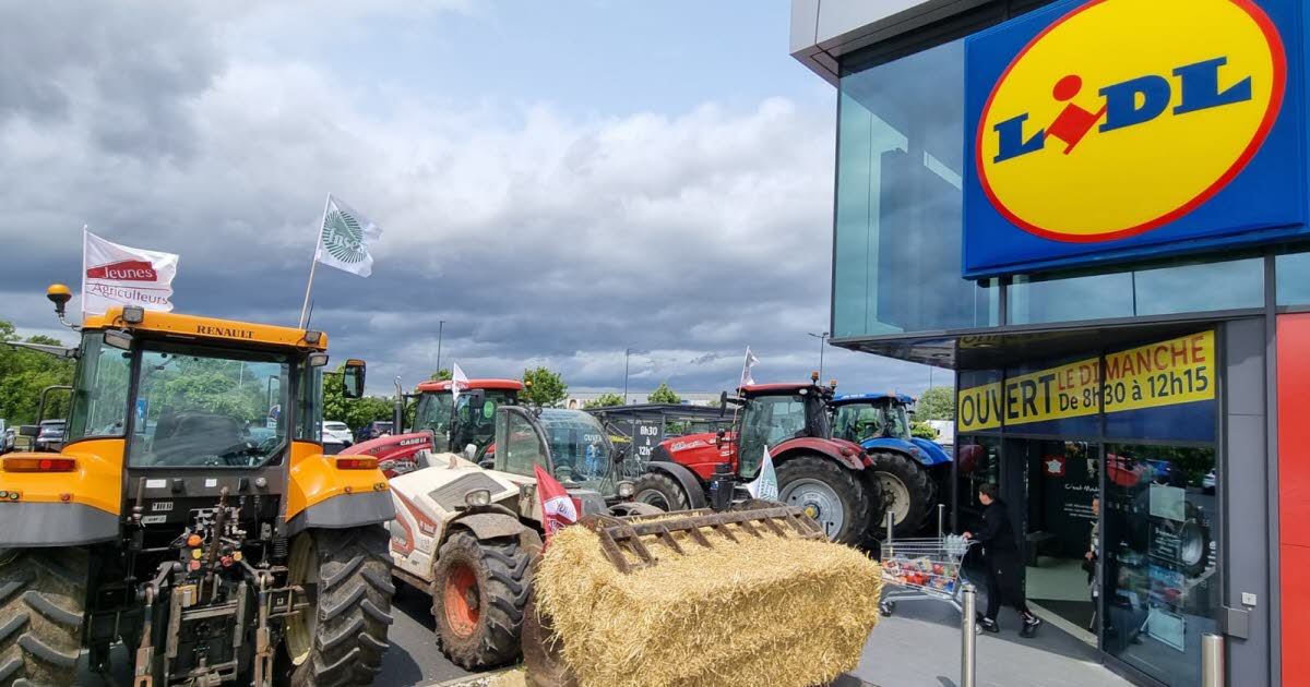 les agriculteurs mobilisés contre le litre de lait à moins de 1 €
