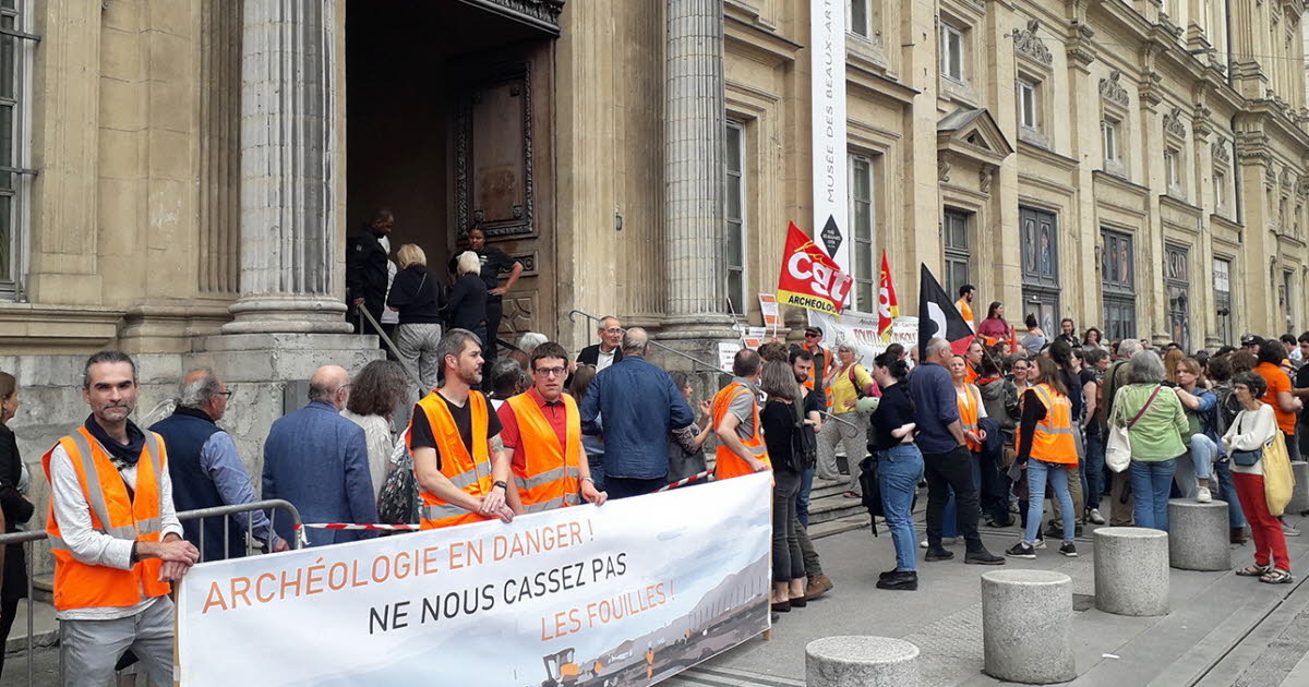 Métropole de Lyon. Les archéologues de la région dénoncent la casse de leur discipline
