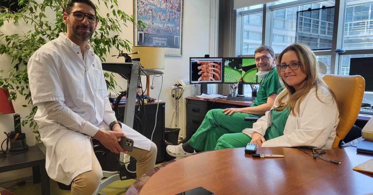 Santé. Des chirurgiens de Nancy premiers au monde à utiliser un robot pour opérer la colonne