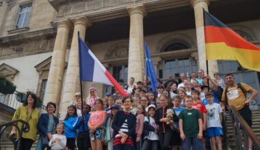 Autun. L’école du Saint-Sacrement accueille pour la première fois les enfants d’Ingelheim