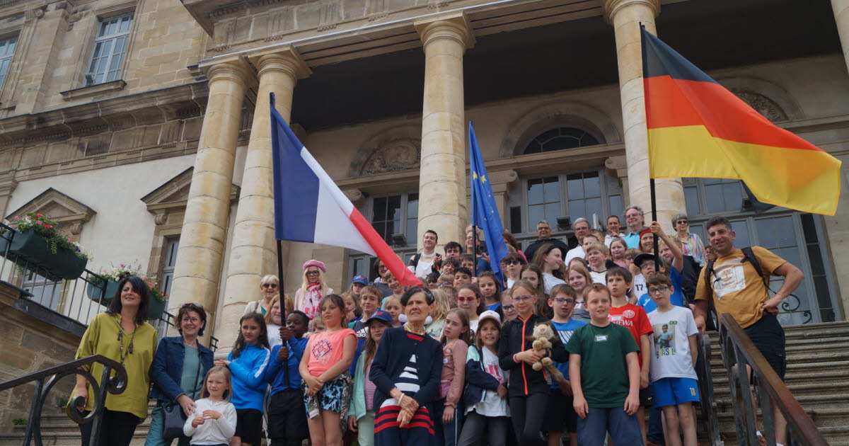 Autun. L’école du Saint-Sacrement accueille pour la première fois les enfants d’Ingelheim