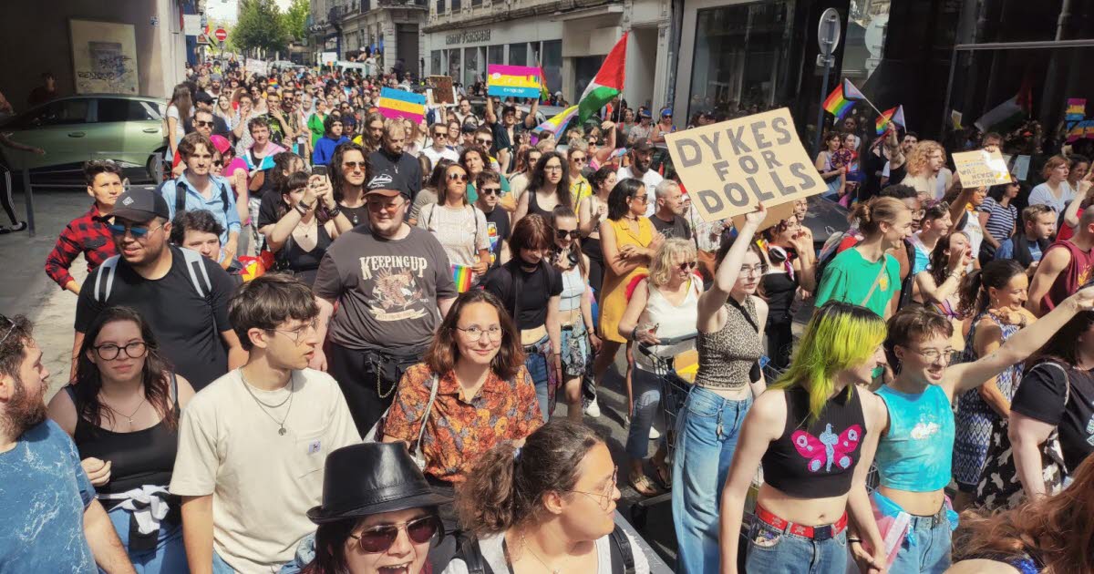 Saint-Étienne. La ville célèbre la diversité lors d’une Marche des fiertés vibrante