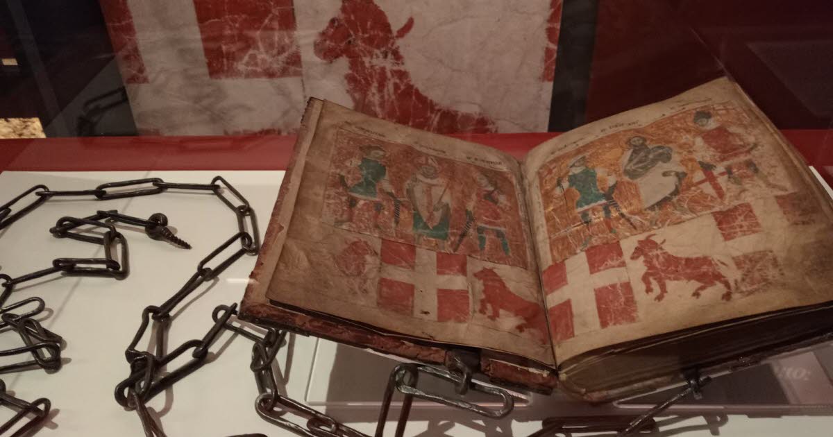 Turin (Italie). Exposition de rares livres anciens au Palais Madame