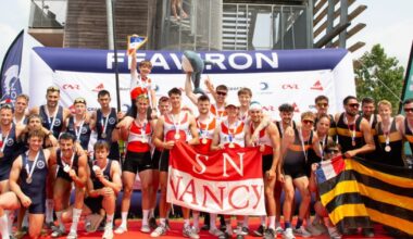 Aviron. Des médailles à la pelle pour les rameurs lorrains, à Libourne
