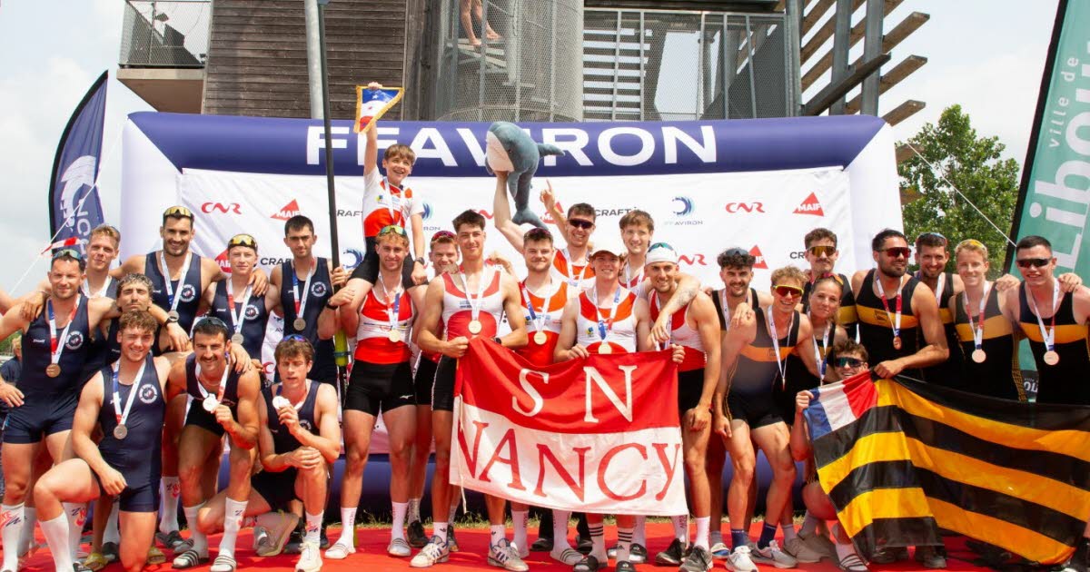 Aviron. Des médailles à la pelle pour les rameurs lorrains, à Libourne