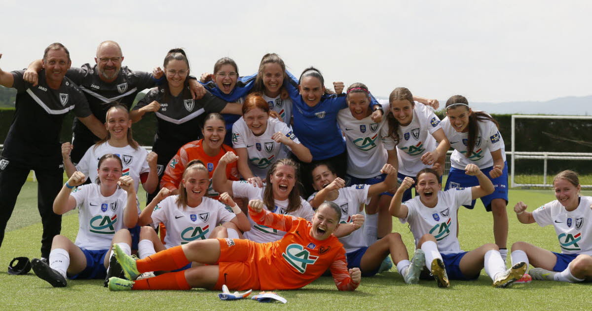 Barrage d’accession à la D3 féminine. L’AS Châtenoy met encore K-O le FC Rouen et valide sa montée en D3