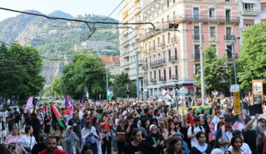 plus de 1000 manifestants à Grenoble