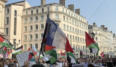 Lyon. Une place pleine en soutien à la Freedom Flotilla
