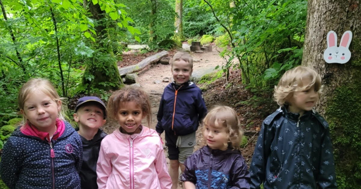 l'école maternelle en sortie scolaire dans les Vosges