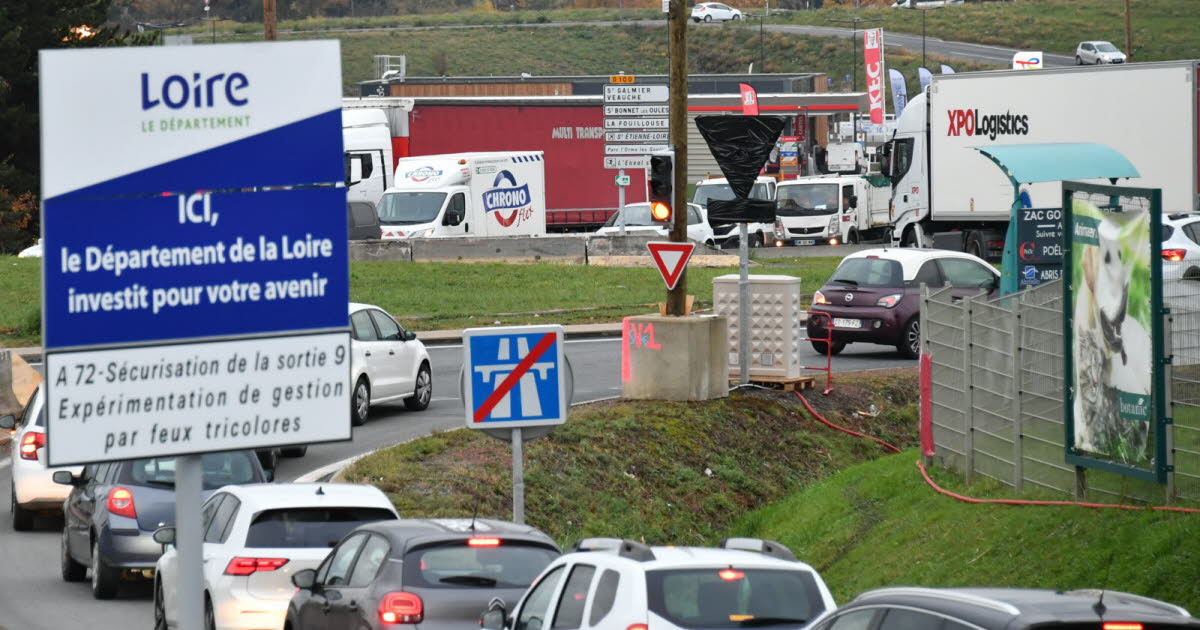 l'échangeur de La Gouyonnière congestionné, des travaux tout l’été pour fluidifier le trafic