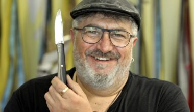 Nancy. Le coutelier Jean-Claude Hajdas au marché central