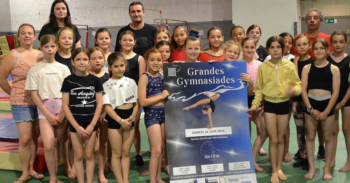 Villers-lès-Nancy. Près de 80 jeunes gymnastes en démonstration pour clore la saison