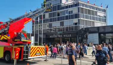 Vandœuvre-lès-Nancy. Important déploiement de pompiers et mairie évacuée : un exercice incendie